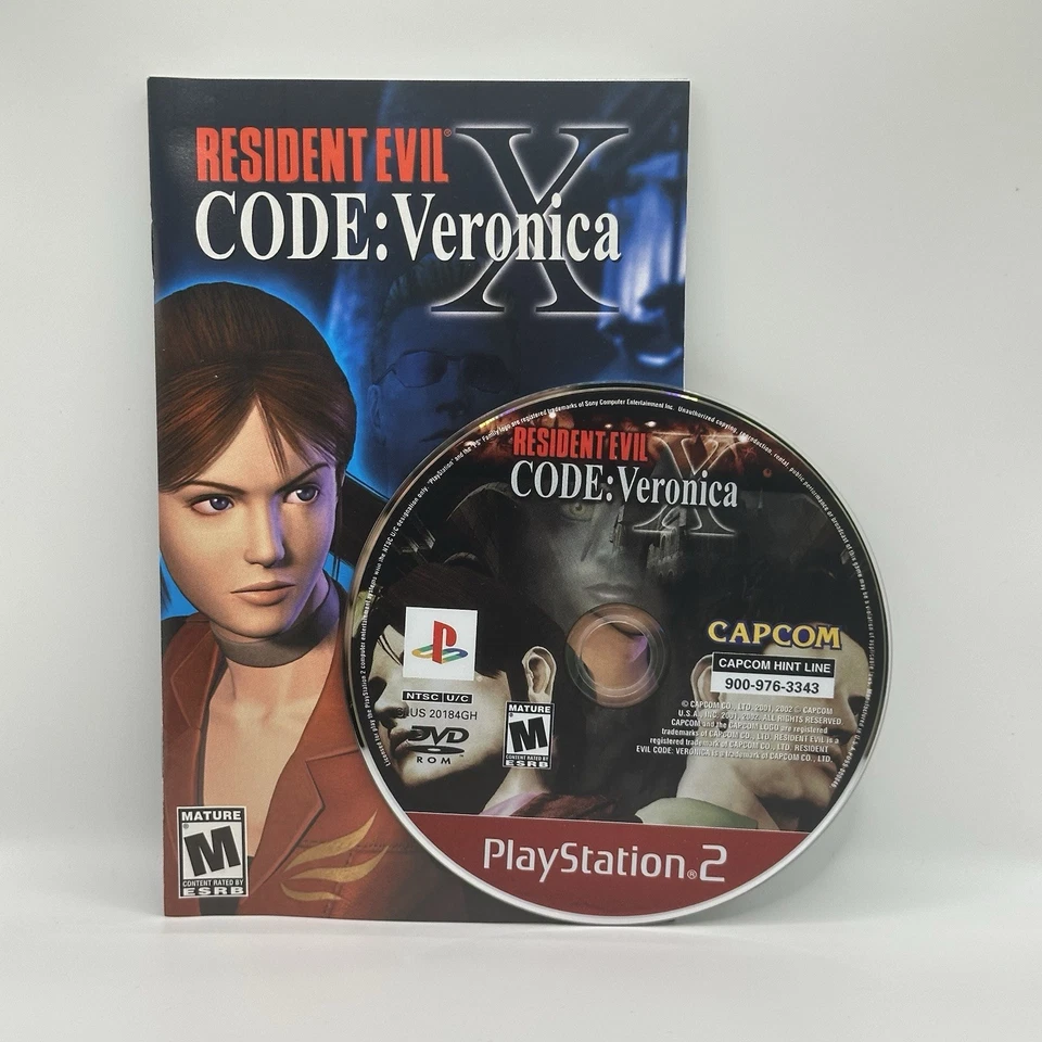Resident Evil Code Veronica X (PlayStation 2, 2001) PS2 CIB Mint - Bild 3 von 4