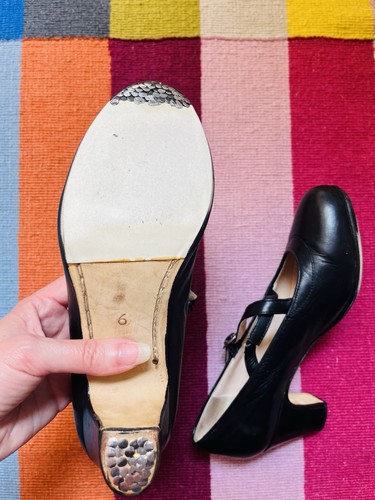 Flamenco Schuhe Mayo schwarz Glattleder - Bild 3 von 10