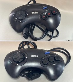 Sega Mega Drive HAA-2500 + Mega-CD HAA-2910 Console Set Power Tested Used