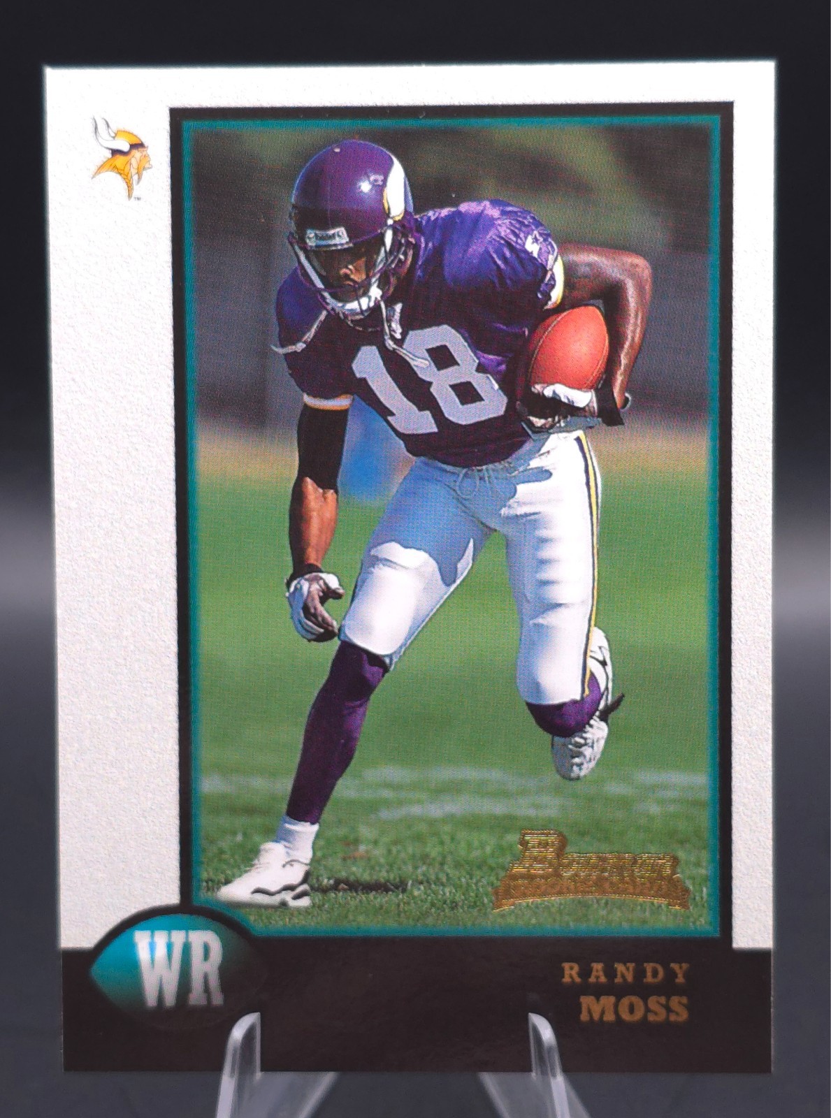 1998 Bowman Randy Moss Rookie #182 Minnesota Vikings RC NM-MT+