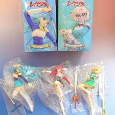 Magic Knight Rayearth SP Figure Set of 3 Hikaru Shidou Fuu Hououji Umi Ryuuzaki