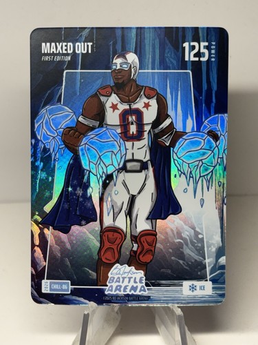 2026 Bo Jackson Battle Arena Maxed Out Tyrese Maxey CHILL-86 Chillin Battlefoil