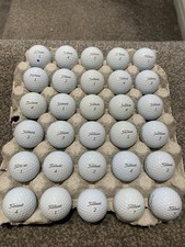 30 Titleist Pro V1 Golf Balls Pearl/Grade A Condition