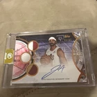 JARRETT ALLEN 2025-26 TOPPS 3 VETERAN 3 PATCH  AUTO /25