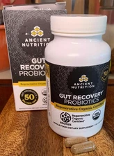 Ancient Nutrition Gut Recovery Probiotics – 50B CFUs, 60 Count