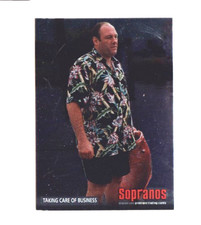2005 INKWORKS SOPRANOS SEASON ONE GLOSSY Card #59  James Gandolfini Near MINT