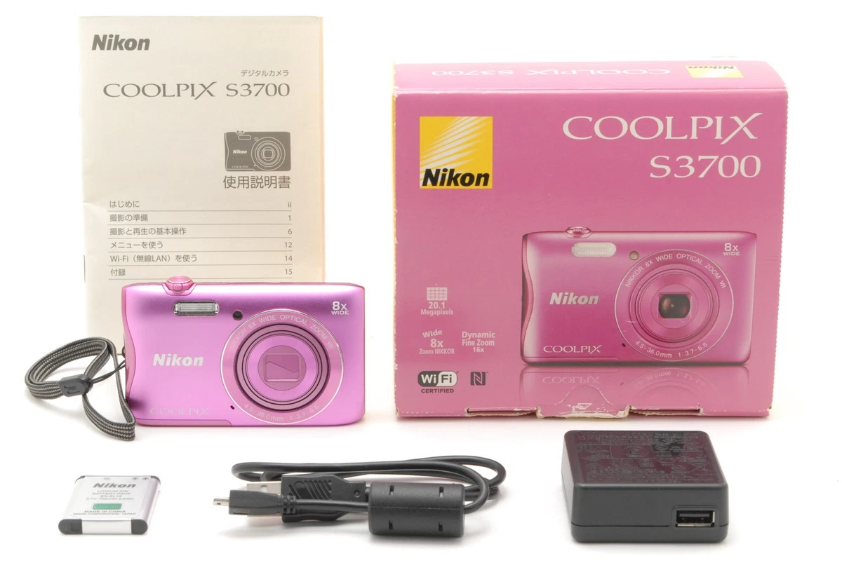 Nikon Coolpix S3700 Digital Cameras for Sale | Shop New & Used