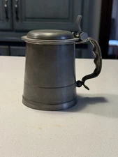 Mid-Century Modern, Gunnar Havstad, Pewter Mug/Tankard, Norway 1950s, Signed,