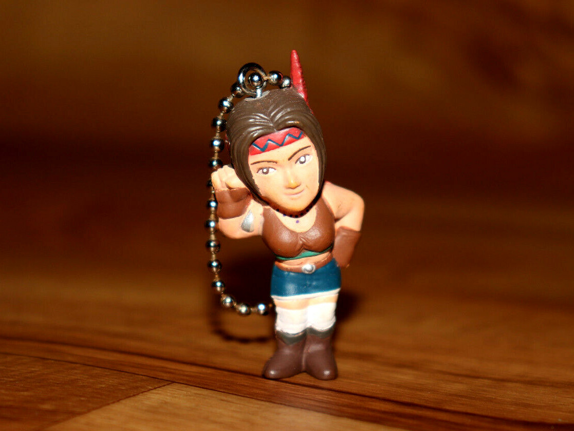 Tekken 3 Namco Julia Chang Figure Figurine Key chain Keyring Rare