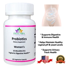 Women's Probiotic Blend: Acidophillus, Reuteri, Rhamnosus, 120 caps. Feminine.