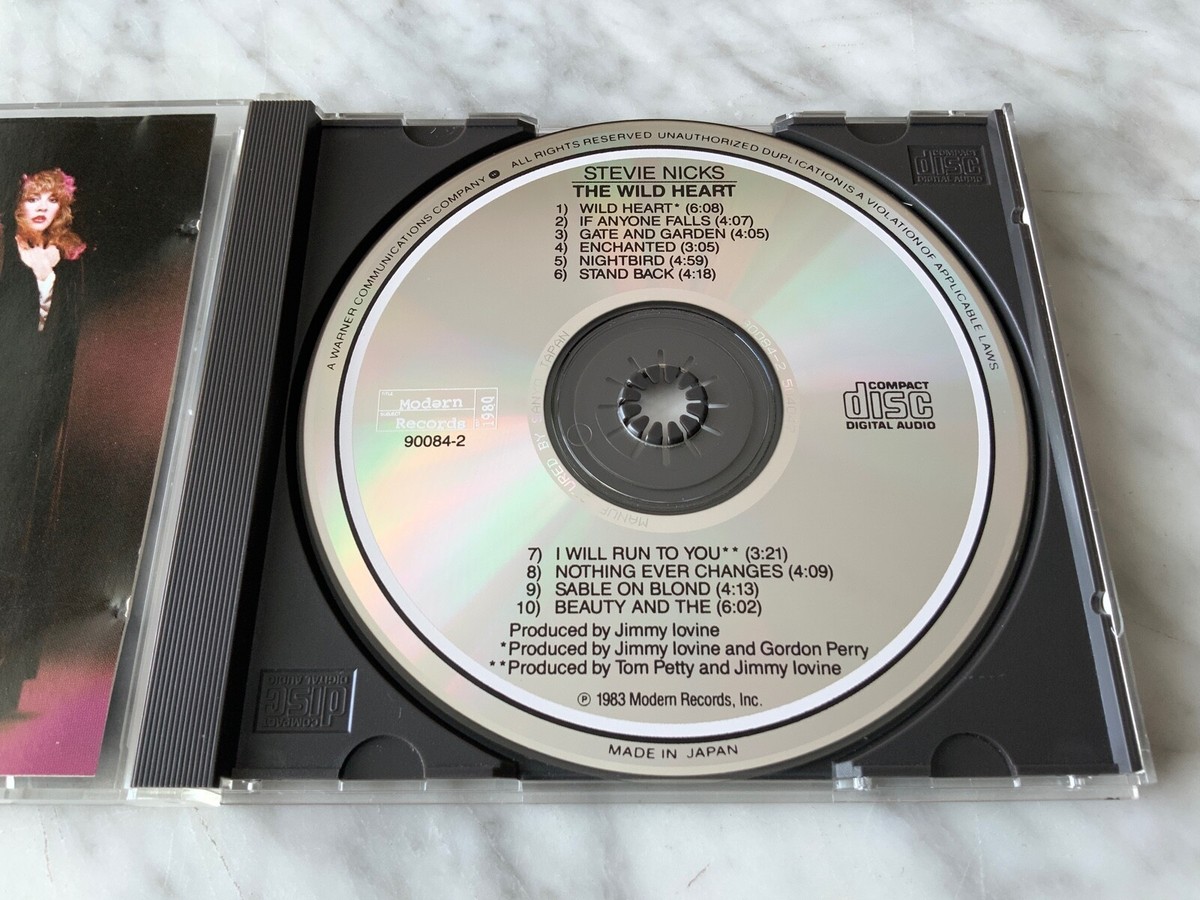 Stevie Nicks The Wild Heart CD TARGET ERA! JAPAN Modern 90084-2