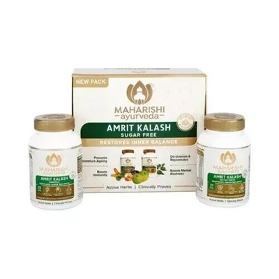 Maharishi Ayurveda Amrit Kalash (60 Nectar Tablets and 60 Ambrosia Tablets)