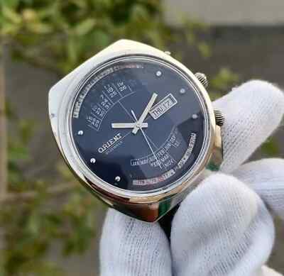 Orient Perpetual Multi Year Calendar Y469672-4A Automatic Vintage