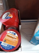 Shurtape 107239 PE 444 UV-Resistant Stucco Tape, 48mm x 55m Red 1 Roll