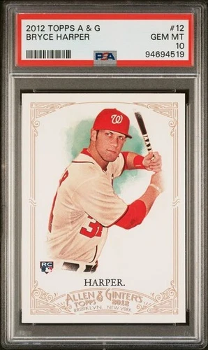 2012 Topps Allen & Ginter's - #12 Bryce Harper (RC) PSA 10