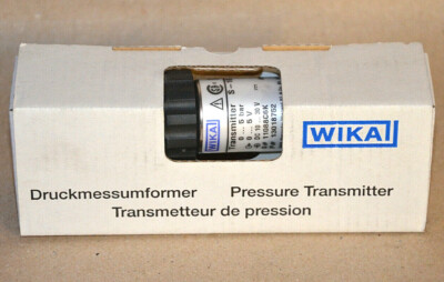 WIKA S - 10 Druckmessumformer 13018752 DC Transmitter 0 ... 5 bar NEU OVP