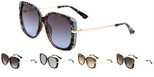 Wholesale 12 Pair Fashion Women Thin Rim Butterfly Style Sunglasses