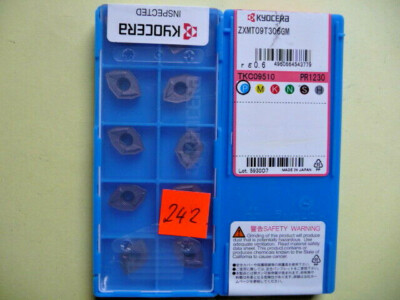 10 Stck. Kyocera Bohrplatten ZXMT 09T306M PR1230