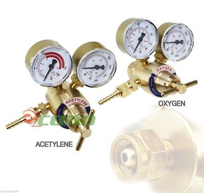 WennoW Solid Brass Welding Fit Victor Gas Torch Cutting Oxygen/Acetylene Regulators WennoW Solid Brass Welding Fit Victor Gas Torch Cutting Oxygen/Acetylene Regulators