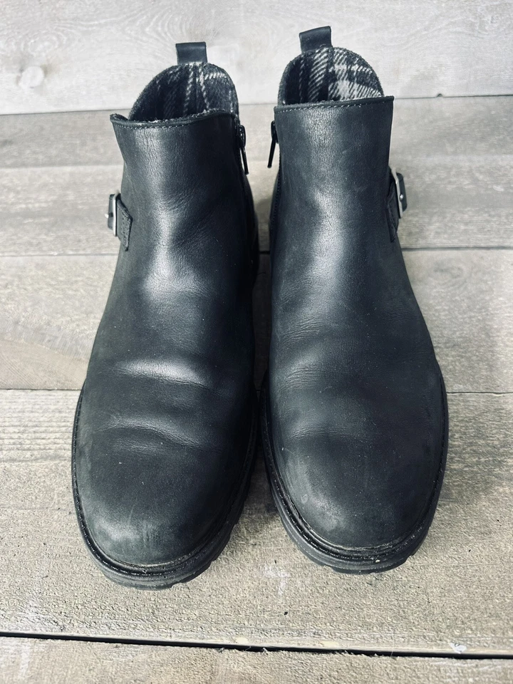 Merrell Legacy Chelsea Boot Women’s Size 11 Black Waterproof J51662 Wool Poly - Image 2 of 4