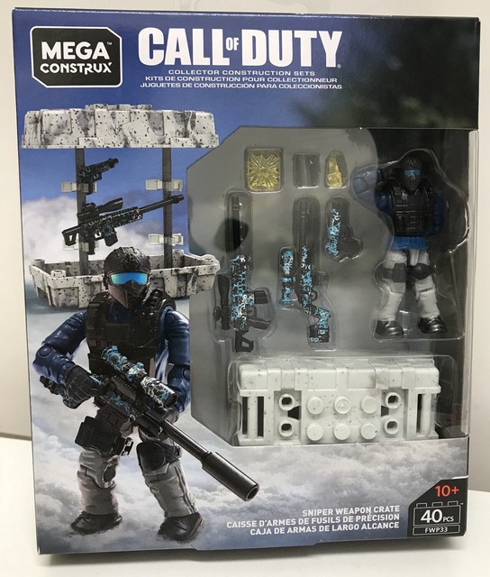 MEGA Construx Call of Duty 40 PC FWP33 Sniper Weapon Create 10 Years for sale online | eBay