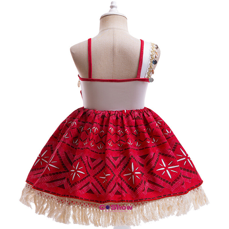 ★韓国人気★Loulouseoul★Moana  Dress Movie Moana 2 Princess Dress Girl Cosplay Vaiana Kid Single