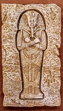 Ancient Egyptian Wall Tablet Plaque Ramses Tut Isis Anubis Horus