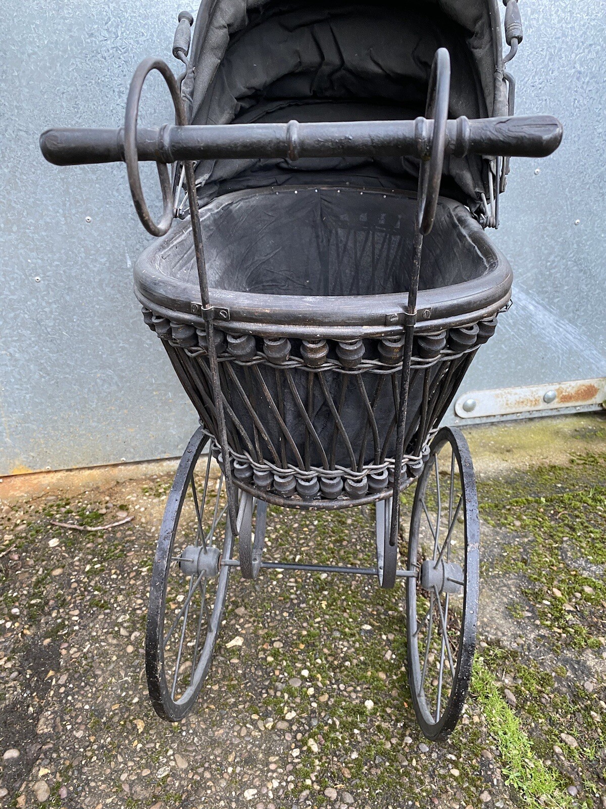 Large Vintage Dolls Pram eBay
