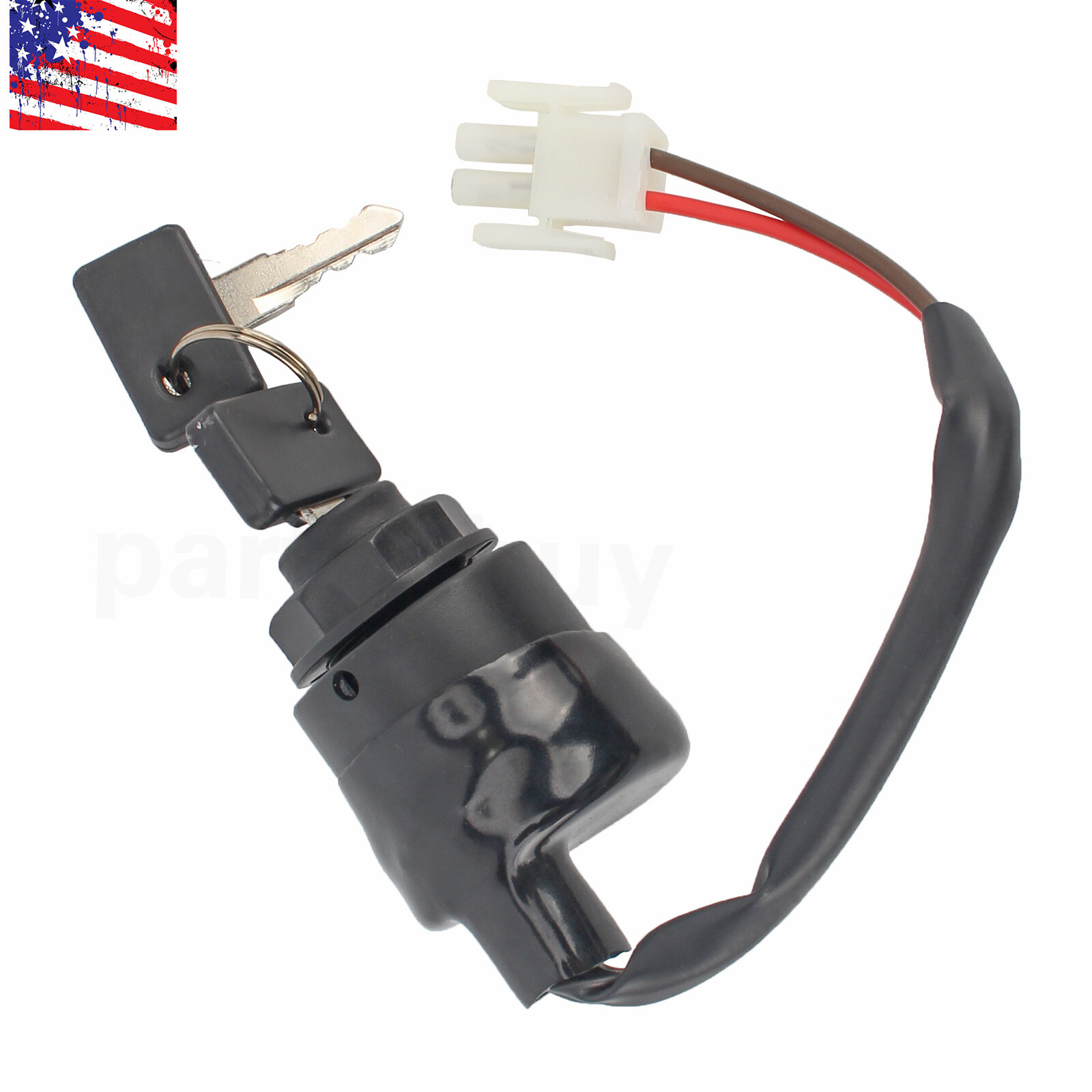 Ignition Key Switch fit Fits Yamaha Gas or Electric Golf Cart G11,G16,G19,G20,G2