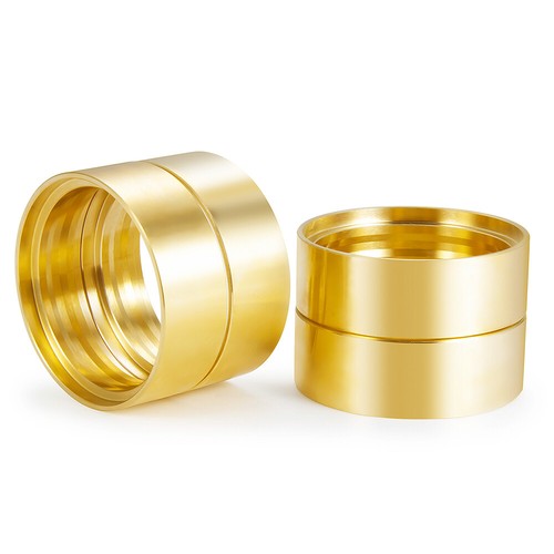 4x Anello Beadlock Interno Ottone per Cerchio Ruota 1/10 RC Assiale SCX10 TRX4 ecc 1,9" - Foto 7 di 9