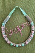 Handmade Inspire Horseshoe Decor