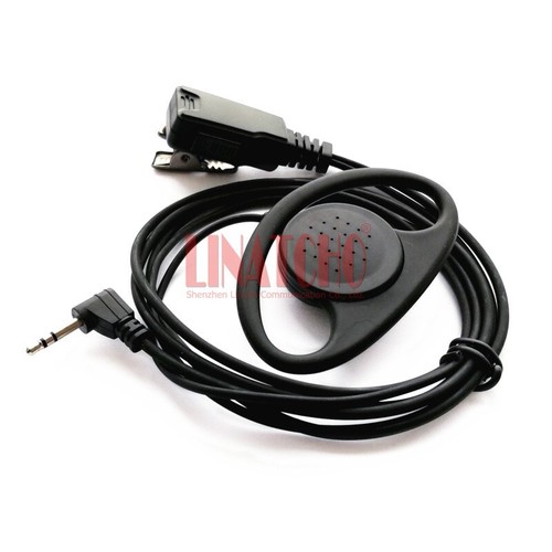 D Earhook PTT Motorola Walkie Talkie T5428 T5628 T5728 T5720 T6200c Słuchawki - Zdjęcie 7 z 10