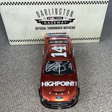 Chase Briscoe Signed 2021 Liquid Color Highpoint.com Darlington 1:24 Diecast COA