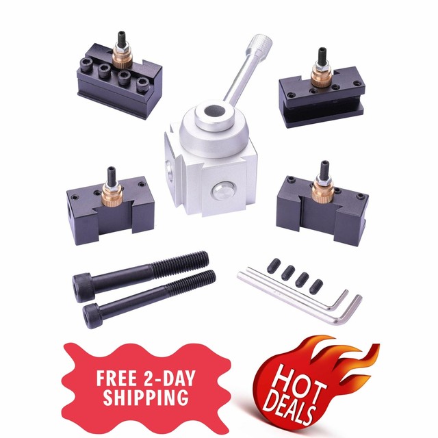 MLH-MLH Mini Lathe Quick Change Multifid Tool Post and Holder Kit For Lathe Processing Metal Lathes Lathe Tools