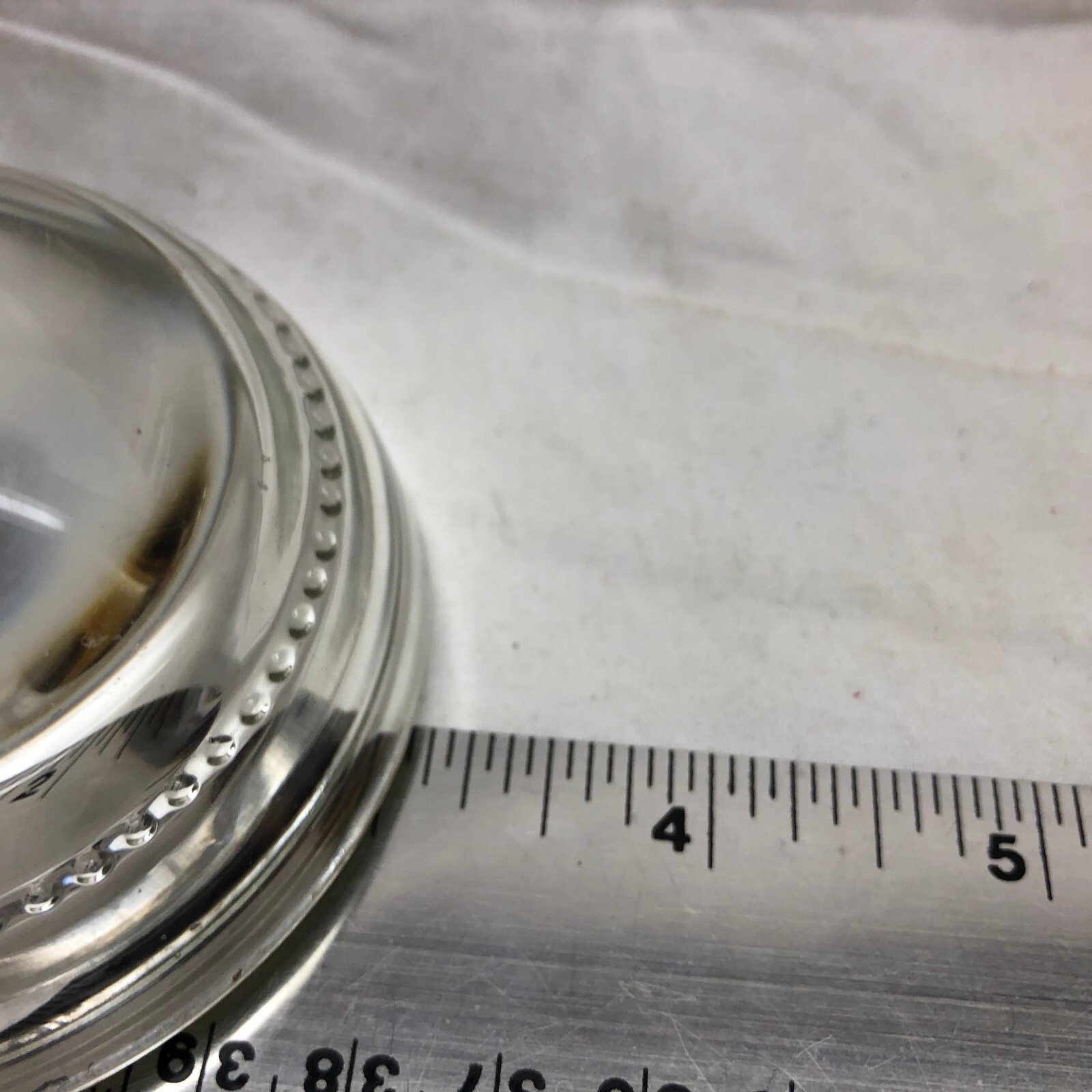 3 Inch Glass Dome Magnifier Paperweight Reading Magnifying Glass eBay