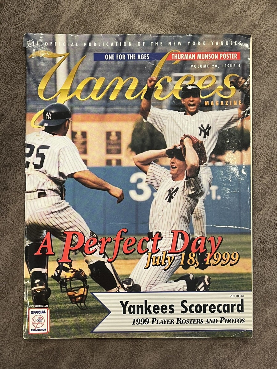 Yankees Magazine July 18, 1999 A Perfect Day David Cone's