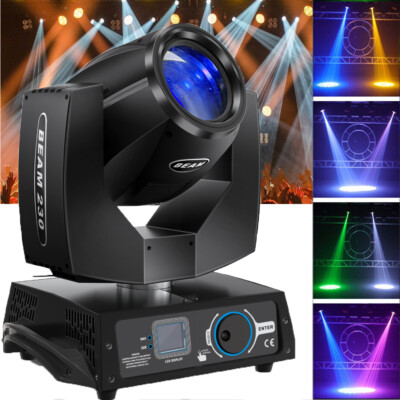 230W 7R LED Zoom Moving Head Light 16+8 Prism DMX Beam Sharpy DJ Stage Lighting