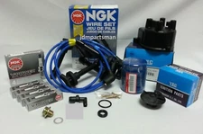 Cap-Rotor-NGK Wires-Spark Plug-PCV-Oill Filter Kit 1999-2001 For  Honda CRV