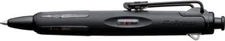 New Tombow Airpress 0.7mm Ball Point Pen Full Black BW-2000LZA55 from Japan
