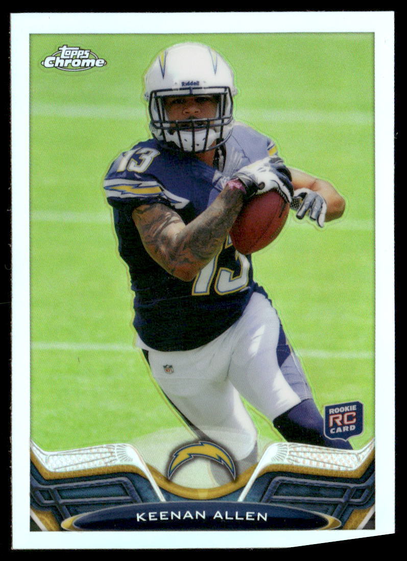 Keenan Allen 2013 Topps Chrome Refractors #14 - San Diego Chargers