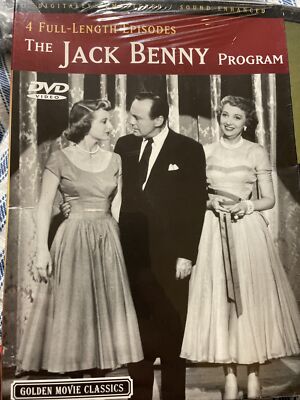 The Jack Benny Program (DVD, 1952) 4 Episodes BRAND NEW FAST SHIPPING