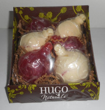 HUGO Naturals Christmas Ornament Cranberry Pomegranate Soap 4 Oz A0906 USA Made