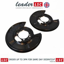 2x Rear Brake Disc Back Plates Dust Shields Splash Guards Mercedes Sprinter NEW