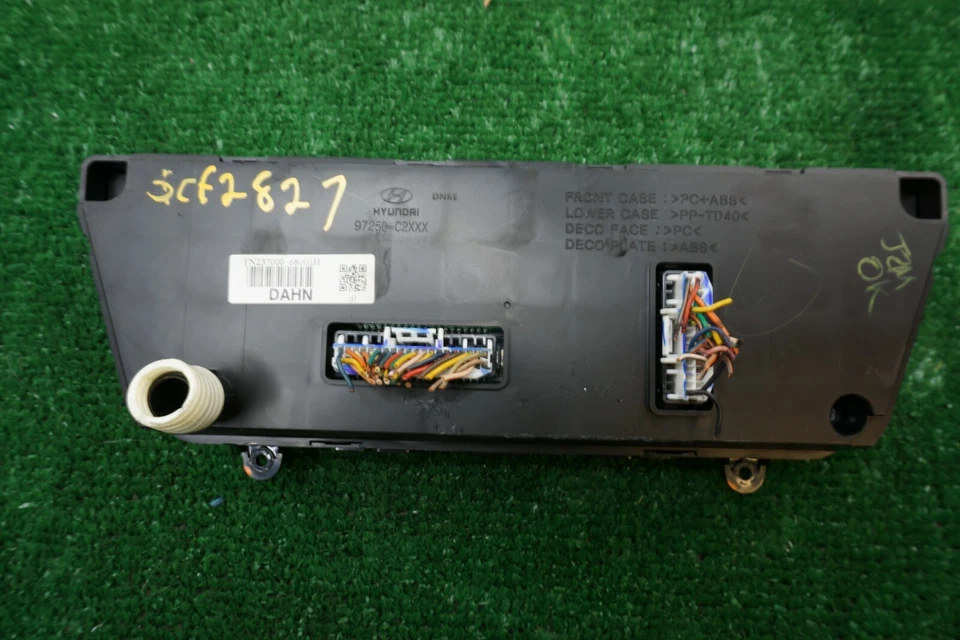 Hyundai Sonata 2015 2016 2017 control de aire acondicionado OEM TN237000-68001H Foto 4 de 4