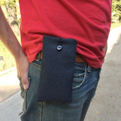 HANDYTASCHE GÜRTELTASCHE HANDYHÜLLE STOFF HANDMADE FÜR HUAWEI P40 / MATE 30
