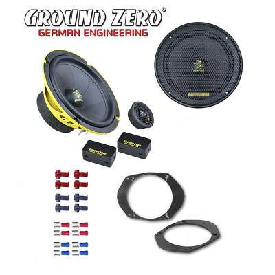 Ground Zero Auto SPL Lautsprecher System 16,5cm für Ford Transit 1994-2013