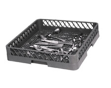 GENUINE COMMERCIAL DISHWASHER CUTLERY RACK 500 X 500 SMALL HOLES - DR5000