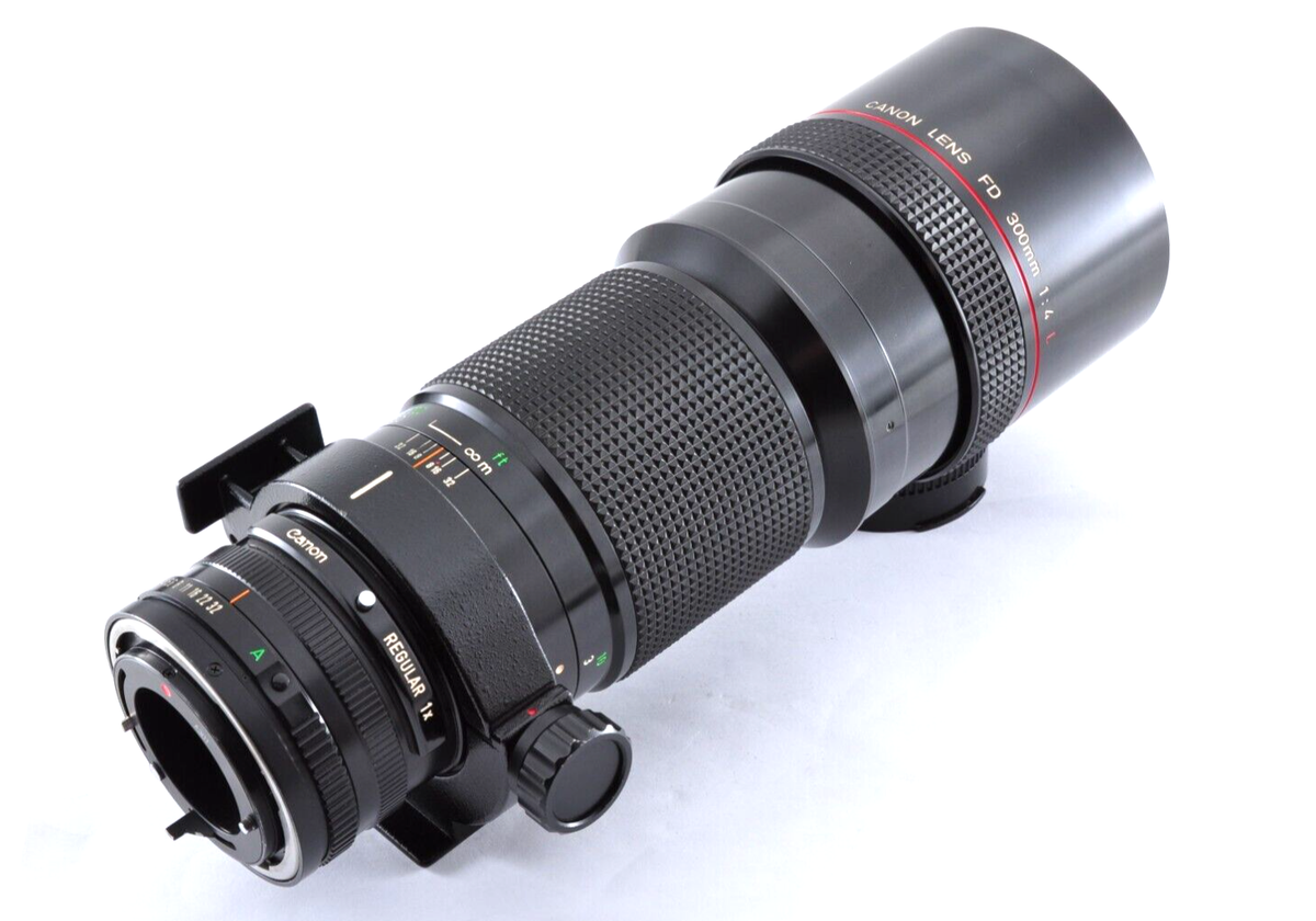 【美品】Canon NEW FD 300mm F4 キャノン New FD300mm F4L - キヤノンカメラミュージアム