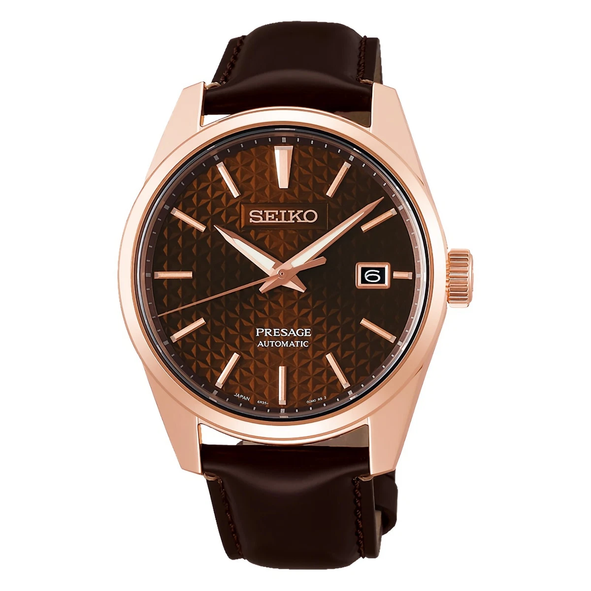 Seiko presage rose clearance gold