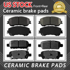 Carbon-Fiber Ceramic Brake Pads For Nissan Rogue & Rogue Sport Nissan Qashqa